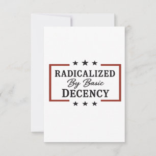 Democracy Social Radicalised By Basic Decency Invitation