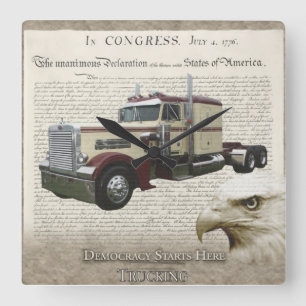 Democracy Square Wall Clock