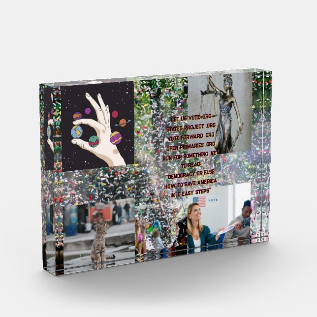 Democracy Tools & Election Imagery Photo Block (Left)