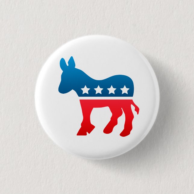 Democrat Button (Front)