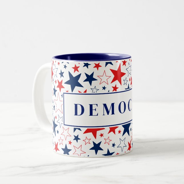 Democrat Coffee Mug (Front Left)