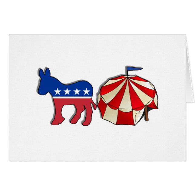 Democrat Donkey Circus (Front Horizontal)