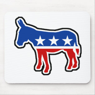 Democrat Donkey Mouse Pad