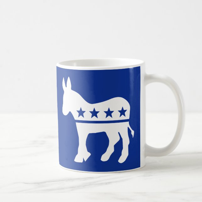 Democrat Donkey Mug (Right)