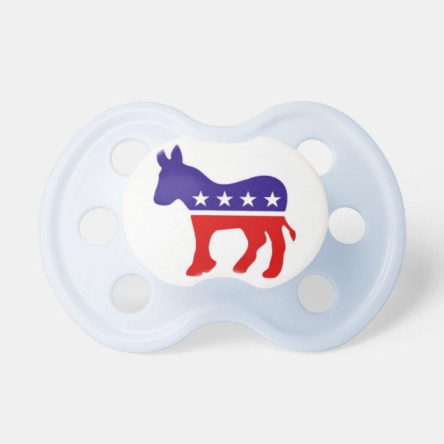 Democrat Donkey Pacifier (Front)