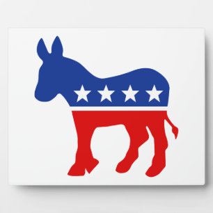 Democrat Donkey Plaque