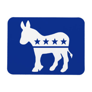 Democrat Donkey Premium Magnet