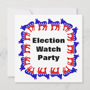 Democrat Election Watch Party
