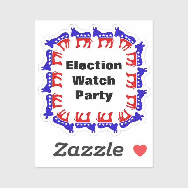 Democrat Election Watch Party (Sheet)