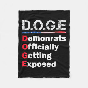 Democrat Officially Getting Exposed, Trump 2025 Fleece Blanket