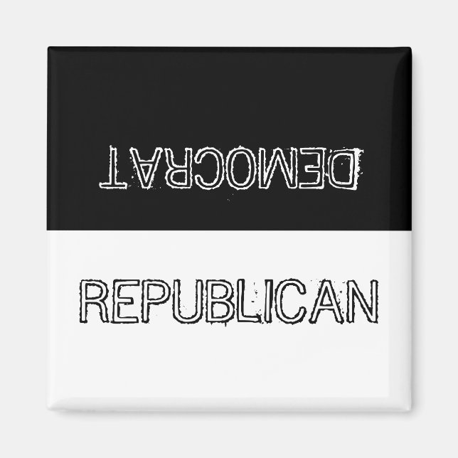 Democrat or Republican? Magnet (Front)