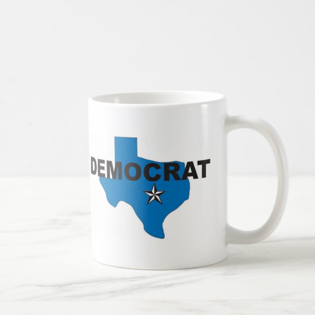 Democrat Texas Coffee Mug (Right)