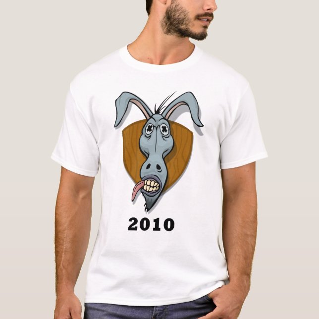Democrat Trophy Head T-Shirt (Front)