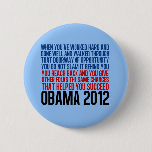 Democratic Convention Quote 6 Cm Round Badge