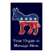 Democratic Donkey Custom Poster