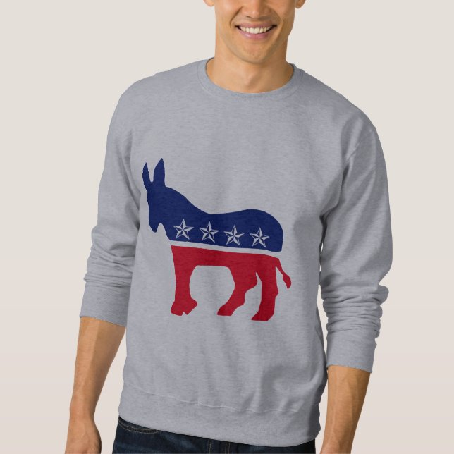 Democratic Donkey Sweatshirt (Front)