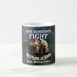 DEMOCRATIC PARTY FEMA FBI FG JON OSSOFF PRESIDENT COFFEE MUG