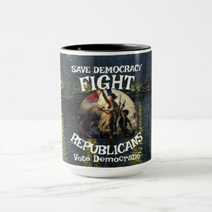 DEMOCRATIC PARTY FEMA FBI FG JON OSSOFF PRESIDENT MUG