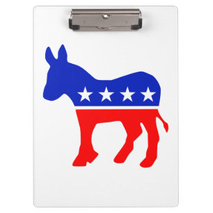 Democratic Party Political Emblem (Donkey) Clipboard