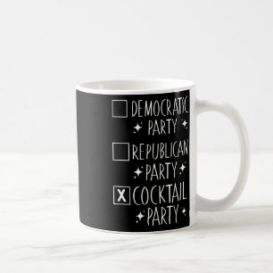 Democratic Party Republican Party Tail Party 7 Coffee Mug