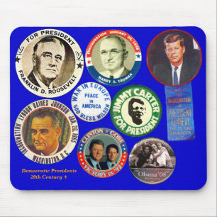 Democratic Presidents - Mousepad