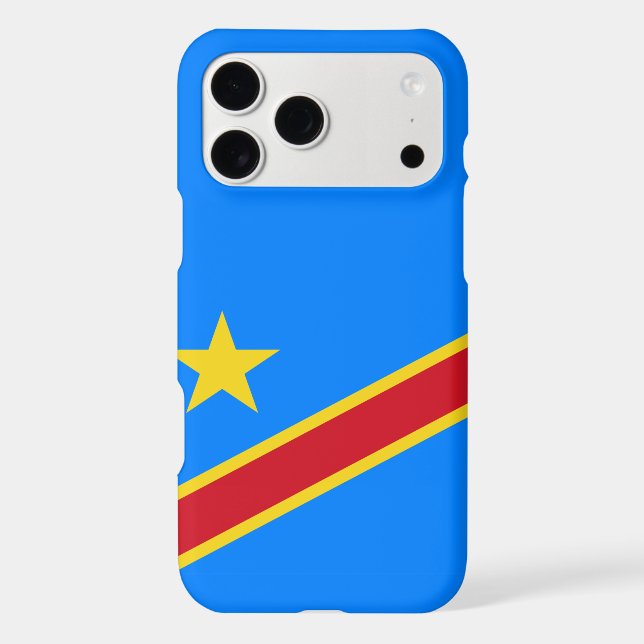Democratic Republic of  Congo iPhone / iPad case (Back)