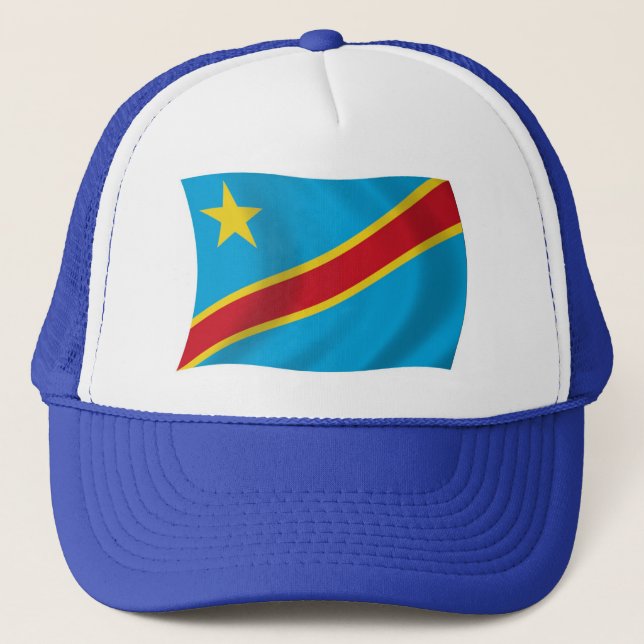 Democratic Republic of the Congo Flag Hat (Front)