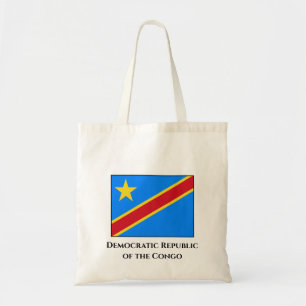 Democratic Republic of the Congo Flag Tote Bag