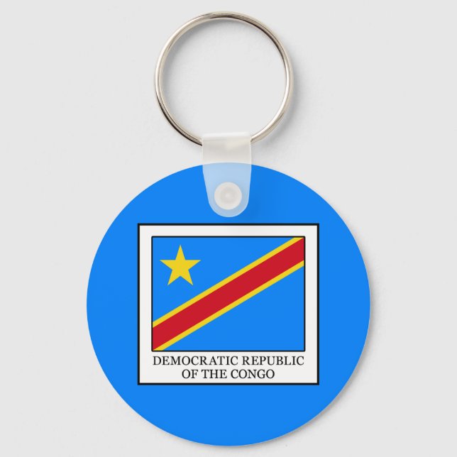 Democratic Republic of the Congo Key Ring (Front)