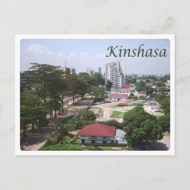 Democratic Republic of the Congo - Kinshasa - Postcard (Front)