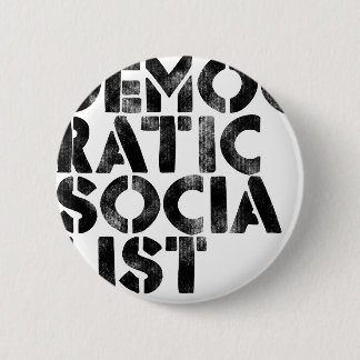 Democratic Socialist 6 Cm Round Badge