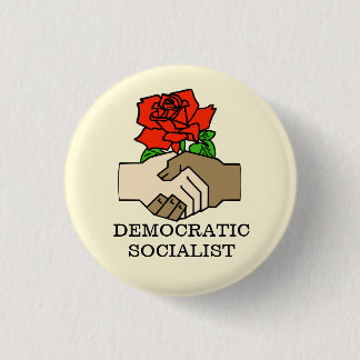 Democratic Socialist Button