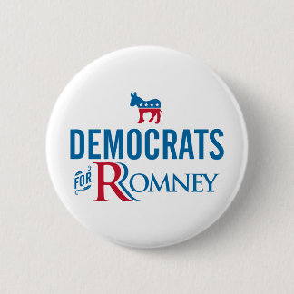 Democrats 6 Cm Round Badge