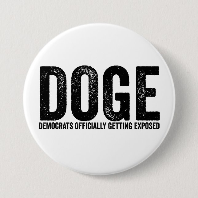 Democrats Officially Getting Exposed 7.5 Cm Round Badge (Front)