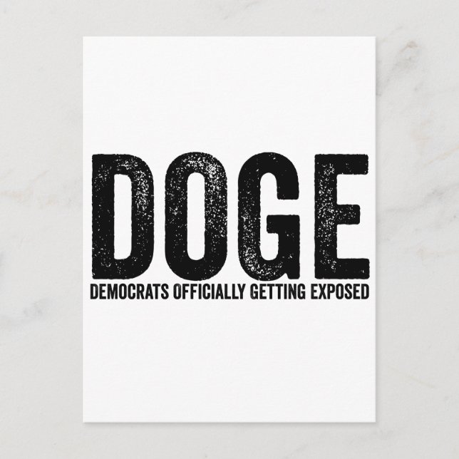 Democrats Officially Getting Exposed Holiday Postcard (Front)
