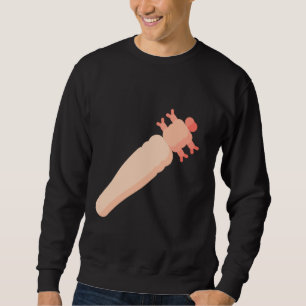 Demodex Mite - Bugs Science Geek Biology Sweatshirt