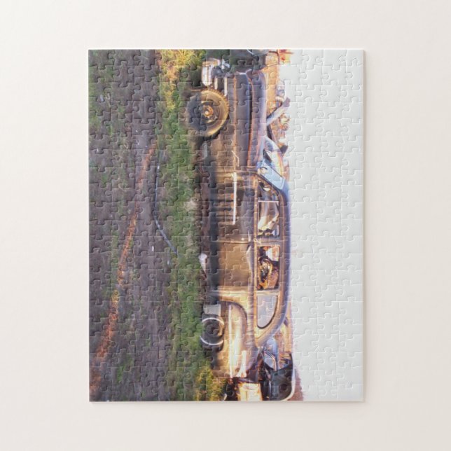 Demolition Derby Puzzle Rusted Classics (Vertical)