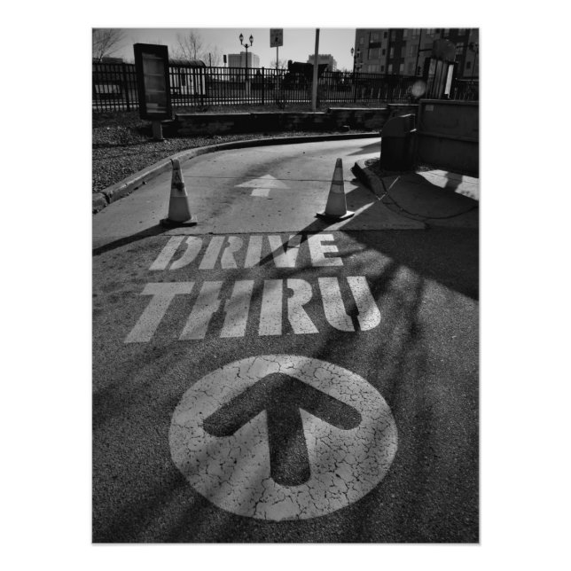 "DEMOLITION DRIVE THRU" PHOTO PRINT (Front)