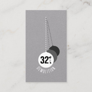 Demolition Expert Business Card v3
