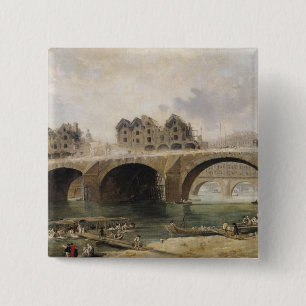 Demolition of the Houses 15 Cm Square Badge