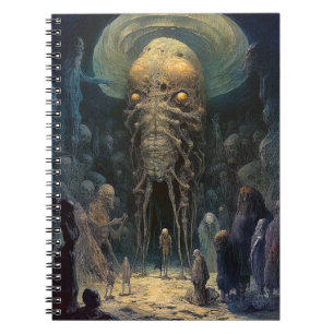 Demon Alien Underworld Creature Notebook