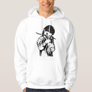 Demon Church Girl Baphomet Goat of Mendes Heavy Go Hoodie