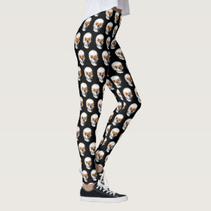 Demon Eyed Skull Leggings
