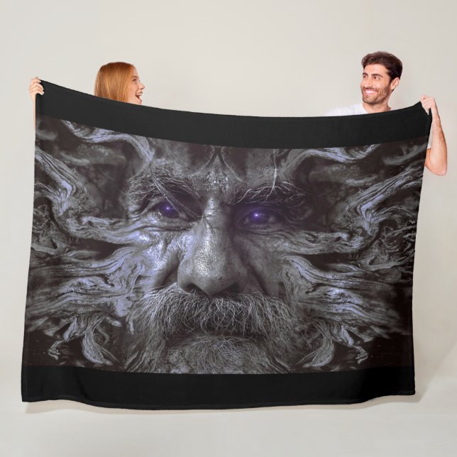 DEMON EYES FLEECE BLANKET (In Situ)