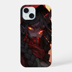 Demon Girl Anime iPhone 15 Case
