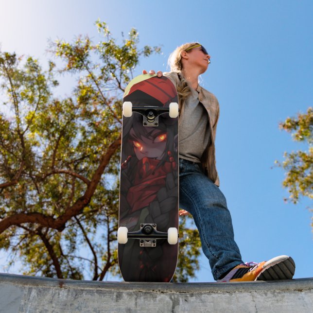 Demon Girl Anime Skateboard (Outdoor 1)
