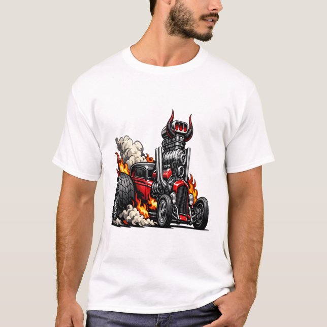 Demon Hot Rod T-Shirt (Front)