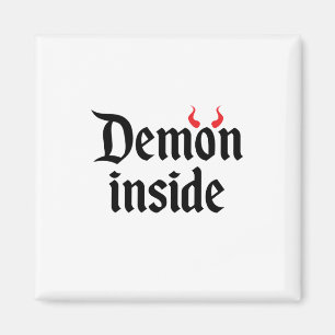 Demon inside magnet