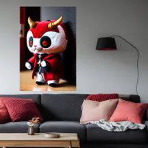 Demon lord plush toy | AI Art  