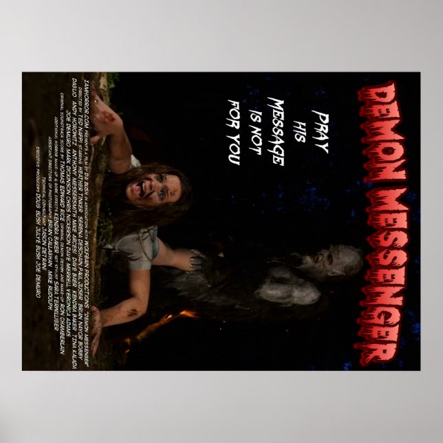 Demon Messenger Movie Poster (Front)